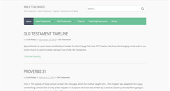 Desktop Screenshot of bibleteachings.org