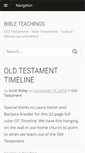 Mobile Screenshot of bibleteachings.org